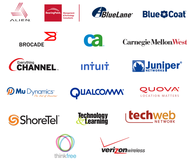 logos of companies. Client logos